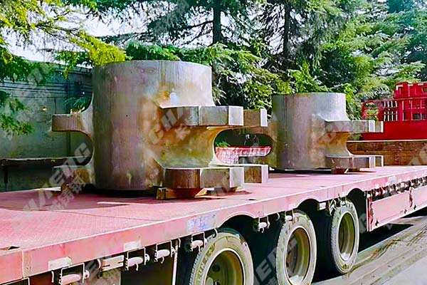 5件25噸舵柄鑄鋼件成功發(fā)貨！