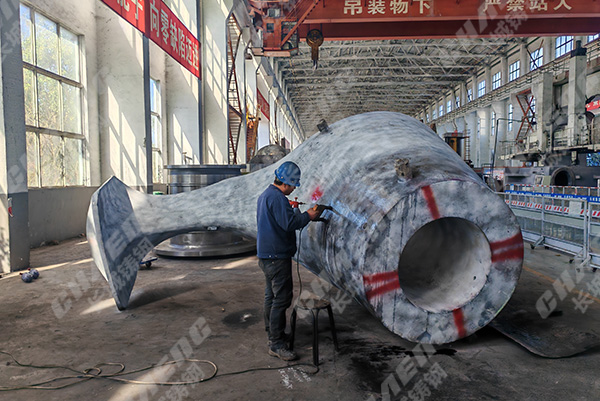長(zhǎng)城鑄鋼大型船用鑄鋼件艉柱CCS船檢